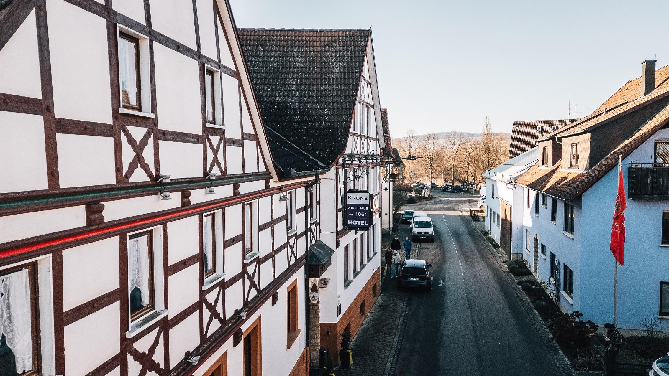 Hotel Krone Tauberrettersheim Exterior photo